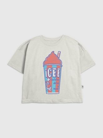 Camiseta infantil com estampa ICEE