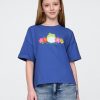 Camiseta infantil com estampa Squishmallow