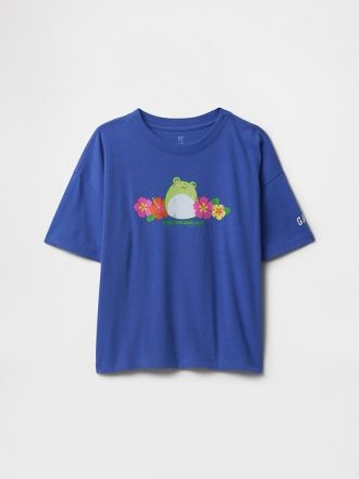 Camiseta infantil com estampa Squishmallow