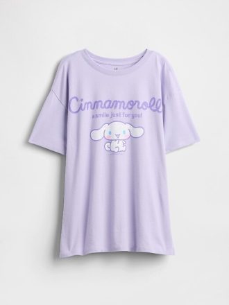 Camiseta infantil com estampa túnica
