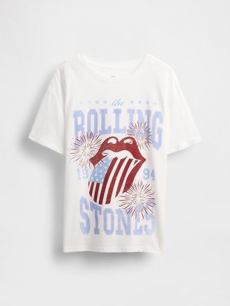 Camiseta infantil com estampa túnica