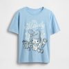 Camiseta infantil com estampa túnica