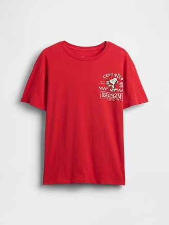 Camiseta infantil com estampa túnica