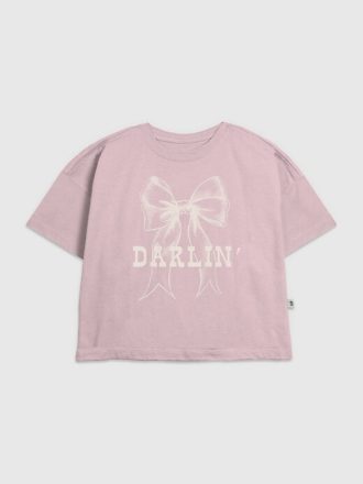Camiseta infantil Darlin Bow Graphic