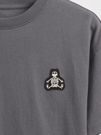 Camiseta infantil do Halloween do Urso Brannan