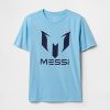 Camiseta infantil estampada do Messi