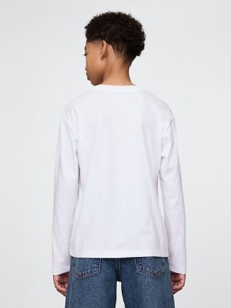 Camiseta infantil estampada do Messi