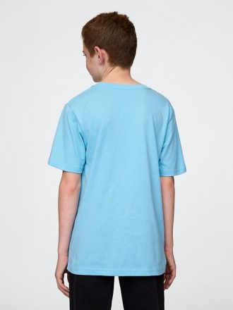 Camiseta infantil estampada do Messi