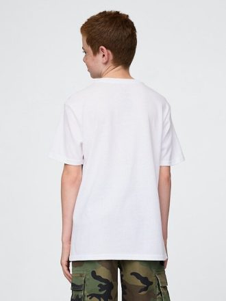 Camiseta infantil estampada do Messi