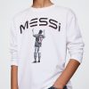 Camiseta infantil estampada do Messi