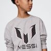 Camiseta infantil estampada do Messi