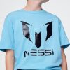 Camiseta infantil estampada do Messi