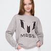 Camiseta infantil estampada do Messi