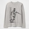 Camiseta infantil estampada do Messi