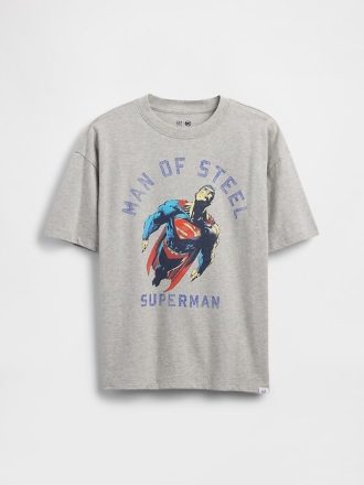 Camiseta infantil estampada do Superman