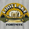 Camiseta infantil estampada Fortnite Loot Lake