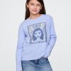 Camiseta infantil estampada Moana da Gap × Disney