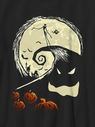 Camiseta infantil estampada O Estranho Mundo de Jack