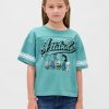 Camiseta infantil grande com estampa gráfica Camiseta infantil grande com estampa gráfica