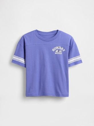Camiseta infantil grande com estampa gráfica Camiseta infantil grande com estampa gráfica