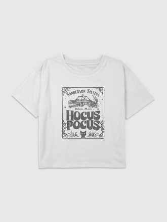 Camiseta infantil gráfica Hocus Pocus