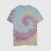 Camiseta infantil Lilo e Stitch com estampa tie-dye