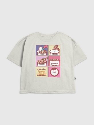 Camiseta infantil Maruchan Noodle Grid Graphic