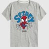 Camiseta infantil Marvel Spidey Doodle manga curta gráfica