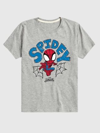Camiseta infantil Marvel Spidey Doodle manga curta gráfica