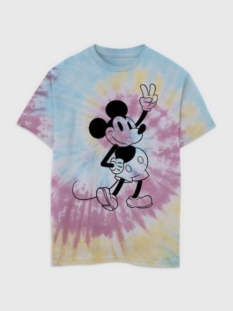 Camiseta infantil Mickey Tie Dye Camiseta infantil Mickey Tie Dye