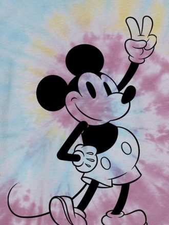 Camiseta infantil Mickey Tie Dye Camiseta infantil Mickey Tie Dye