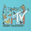 Camiseta infantil MTV Butterfly Graphic Boxy Crop