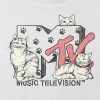 Camiseta infantil MTV Cats Graphic Boxy Crop