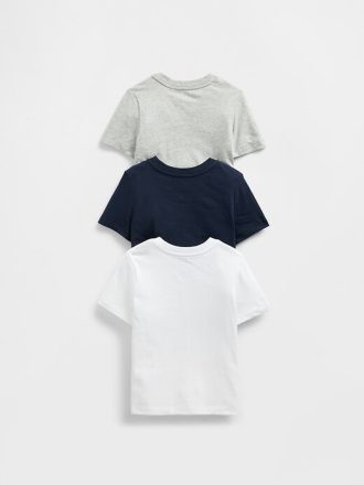 Camiseta infantil para combinar (pacote com 3)