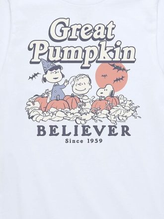 Camiseta infantil Peanuts Pumpkin Pals de manga curta Camiseta infantil Peanuts Pumpkin Pals de manga curta