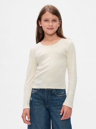 Camiseta infantil Pointelle