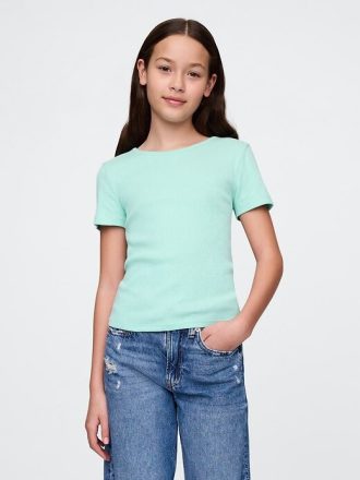 Camiseta infantil Pointelle