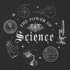 Camiseta infantil Power of Science Graphic Boxy Crop
