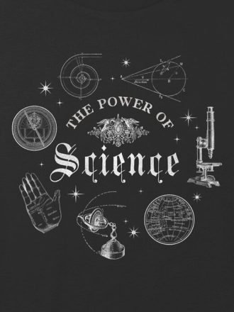Camiseta infantil Power of Science Graphic Boxy Crop