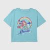 Camiseta infantil princesa sereia da Disney