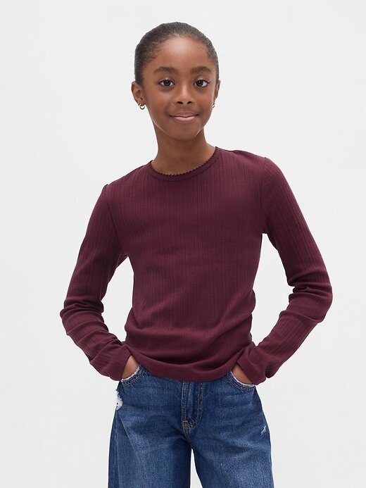 Camiseta Infantil Rib Camiseta Infantil Rib