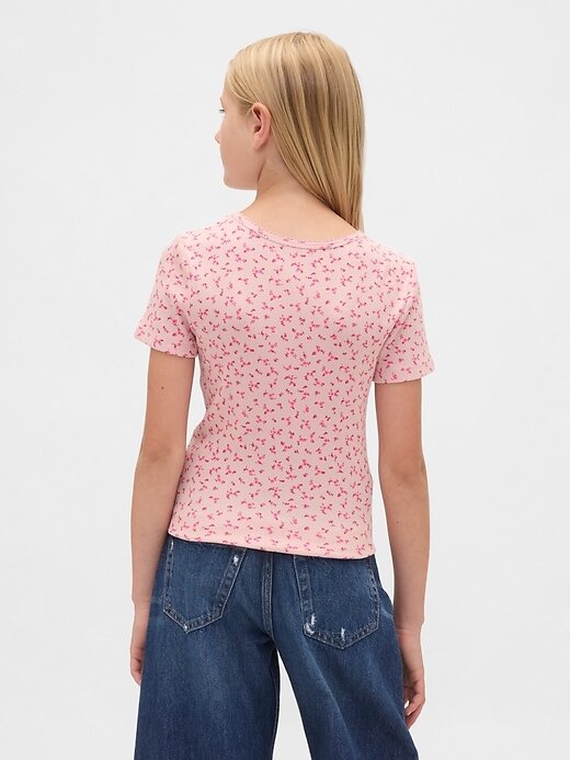 Camiseta Infantil Rib Camiseta Infantil Rib