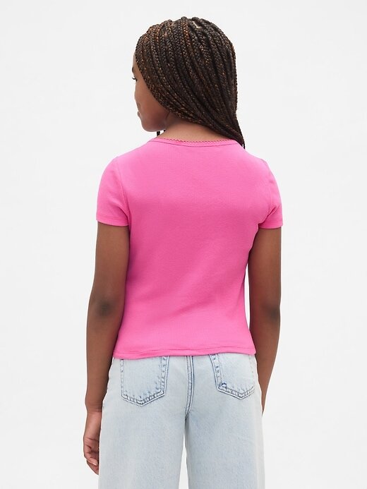 Camiseta Infantil Rib Camiseta Infantil Rib