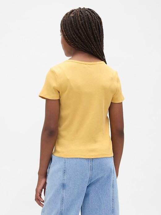 Camiseta Infantil Rib Camiseta Infantil Rib