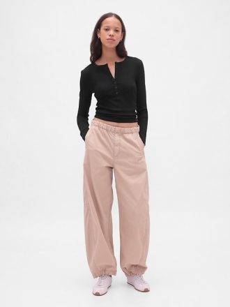 Camiseta Modern Rib Henley