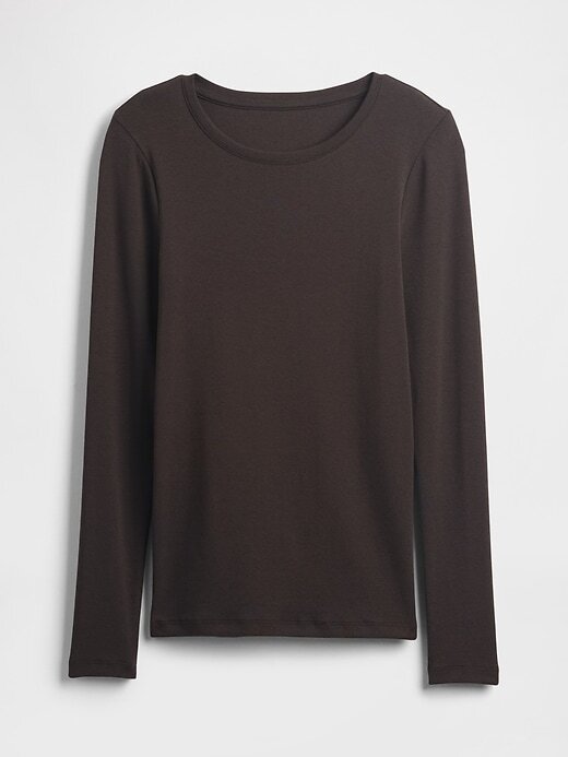 Camiseta moderna de gola redonda Camiseta moderna de gola redonda