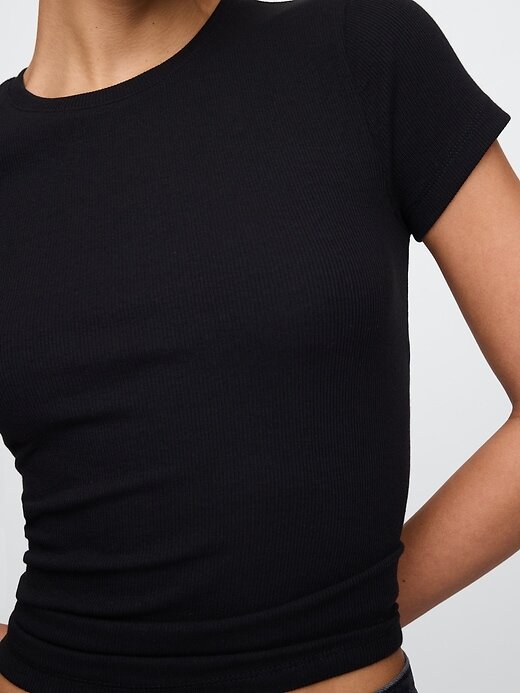 Camiseta Moderna Rib Camiseta Moderna Rib