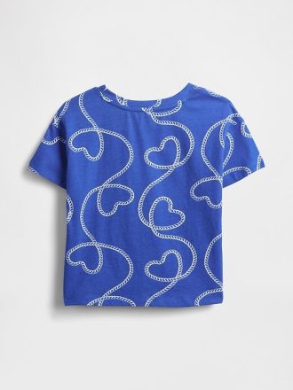 Camiseta relaxada para bebês e crianças pequenas