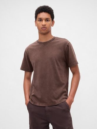 Camiseta Relaxada Pesada para Adultos