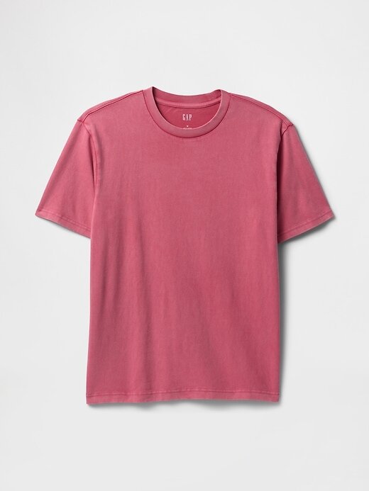 Camiseta Relaxada Pesada para Adultos Camiseta Relaxada Pesada para Adultos